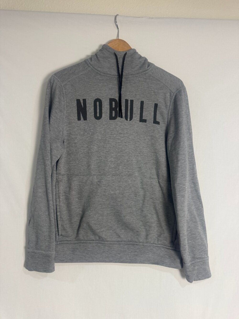 NOBULL Gray Funnel Neck Pullover Sweatshirt Size Medium